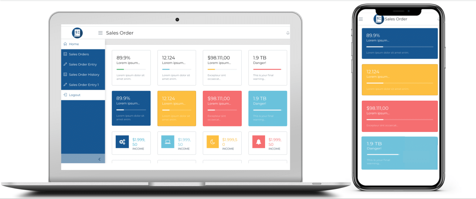 Swift app - Dashboard